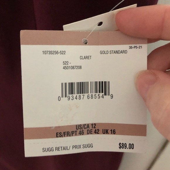 NWT Kasper Burgundy Dress - Picture 3 of 5